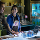 Dan (Kevin Alejandro), Ella (Aimee Garcia), and Chloe (Lauren German) in the crime lab.